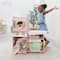 KidKraft Wooden Laundry Play Set with Stacking Washer & Dryer Toy & 4 Accessories